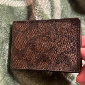 NWOT Coach miniature wallet.